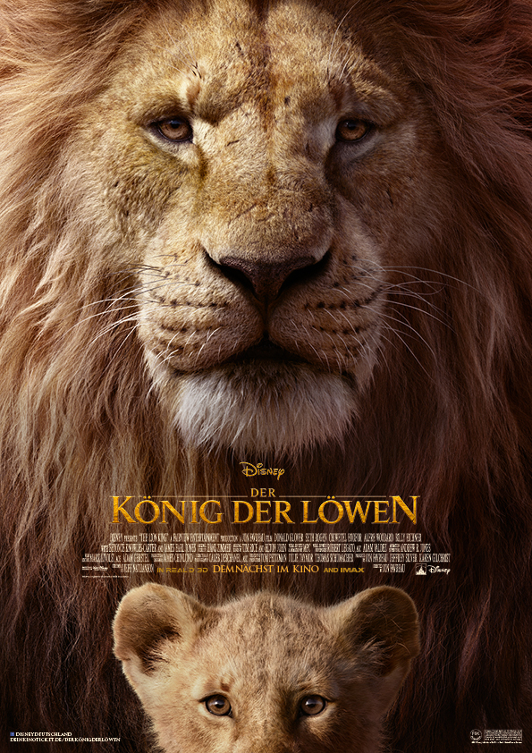 Plakat Der König der Löwen