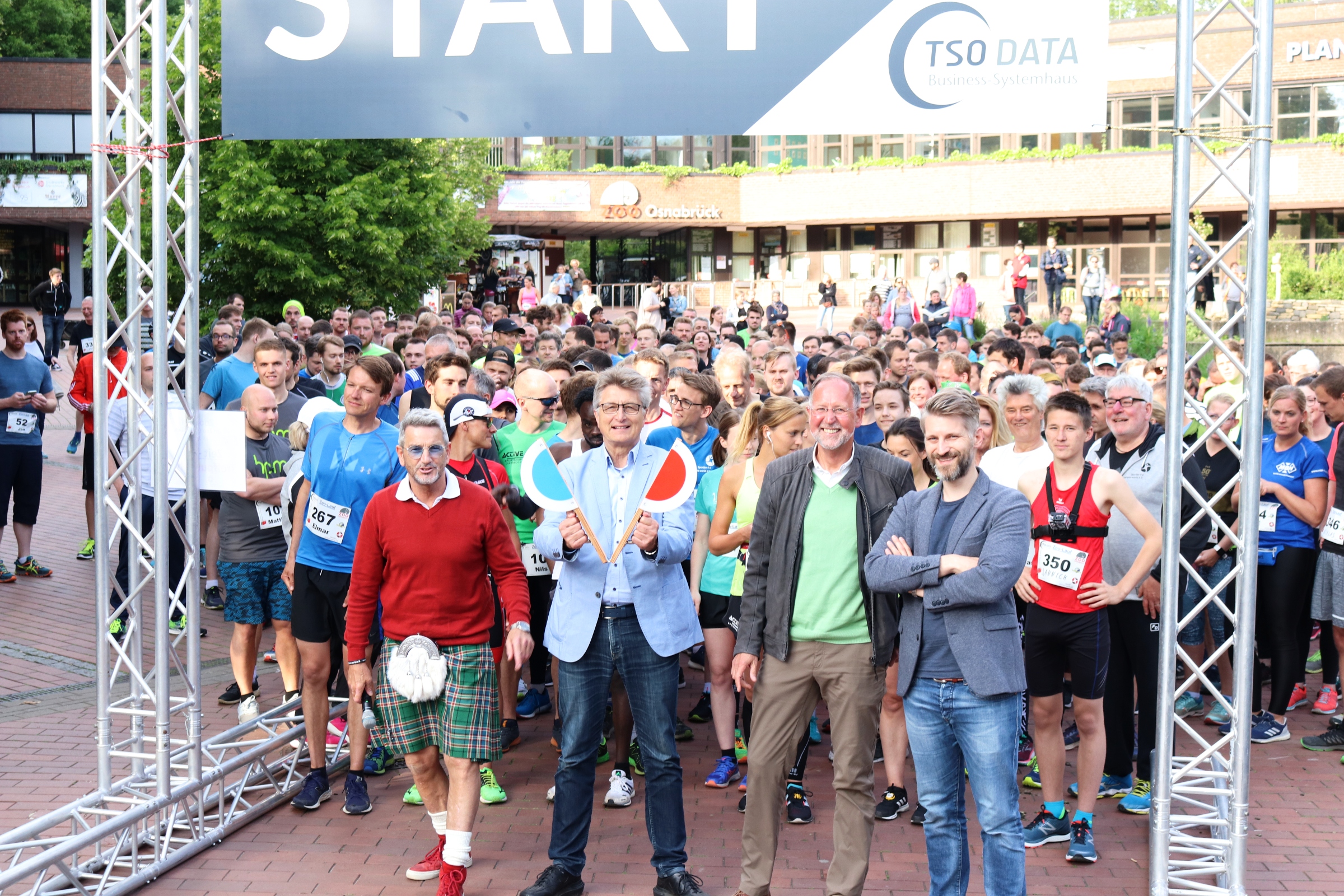 Teilnehmerrekord beim 7. Zoo-Lauf