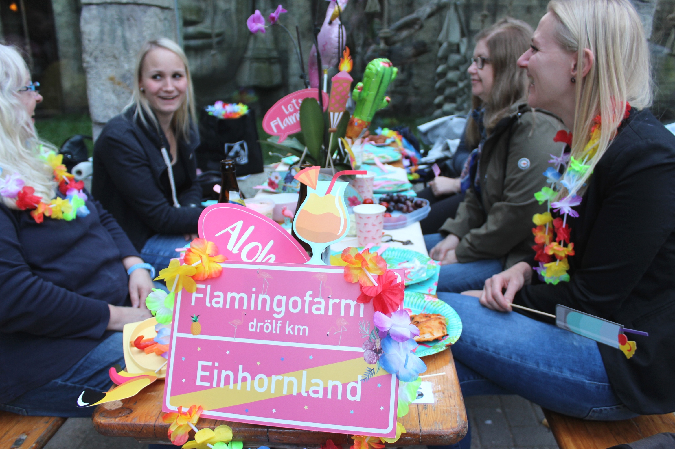 Löwenmahlzeit im Zoo