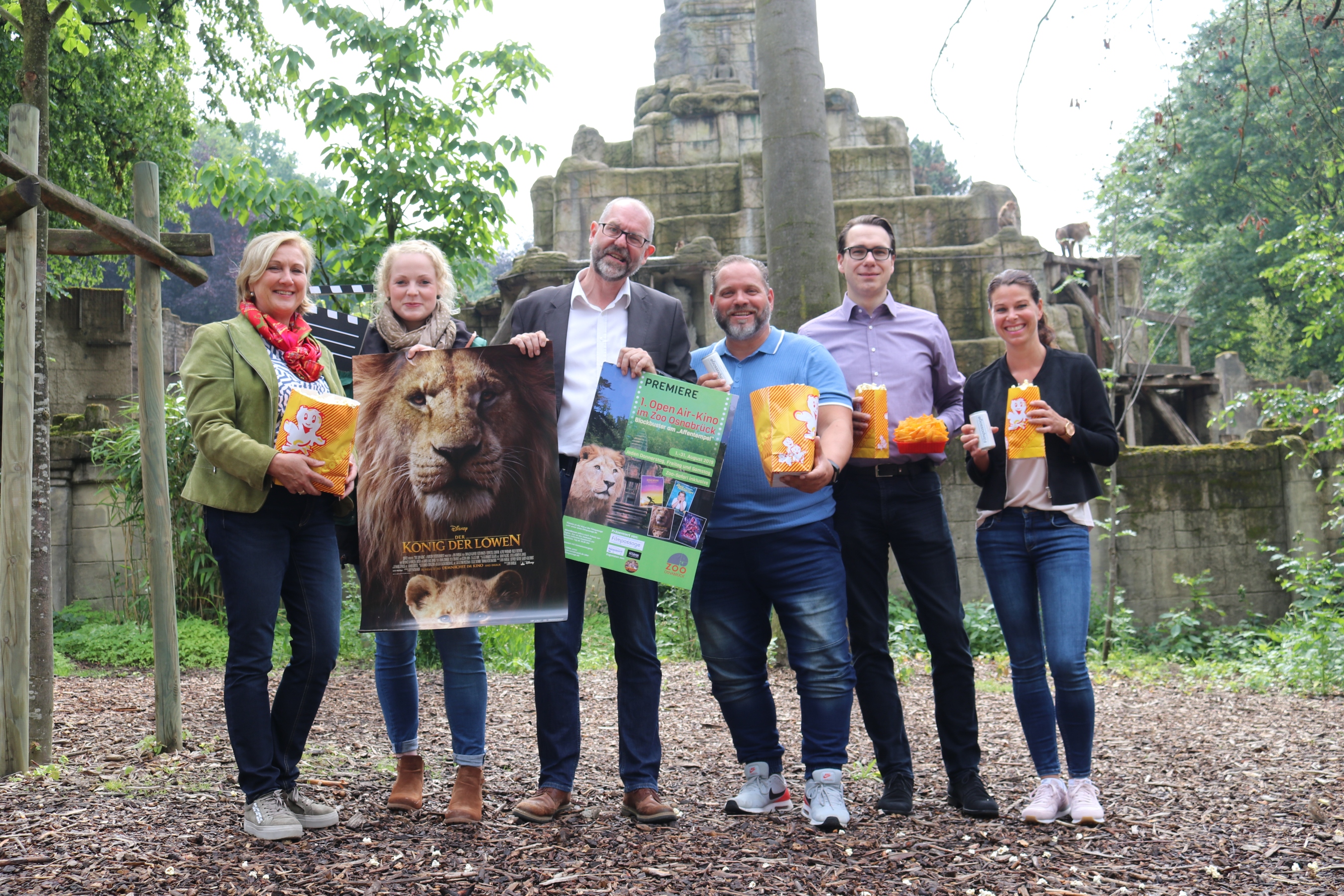 Open Air-Kino im Zoo