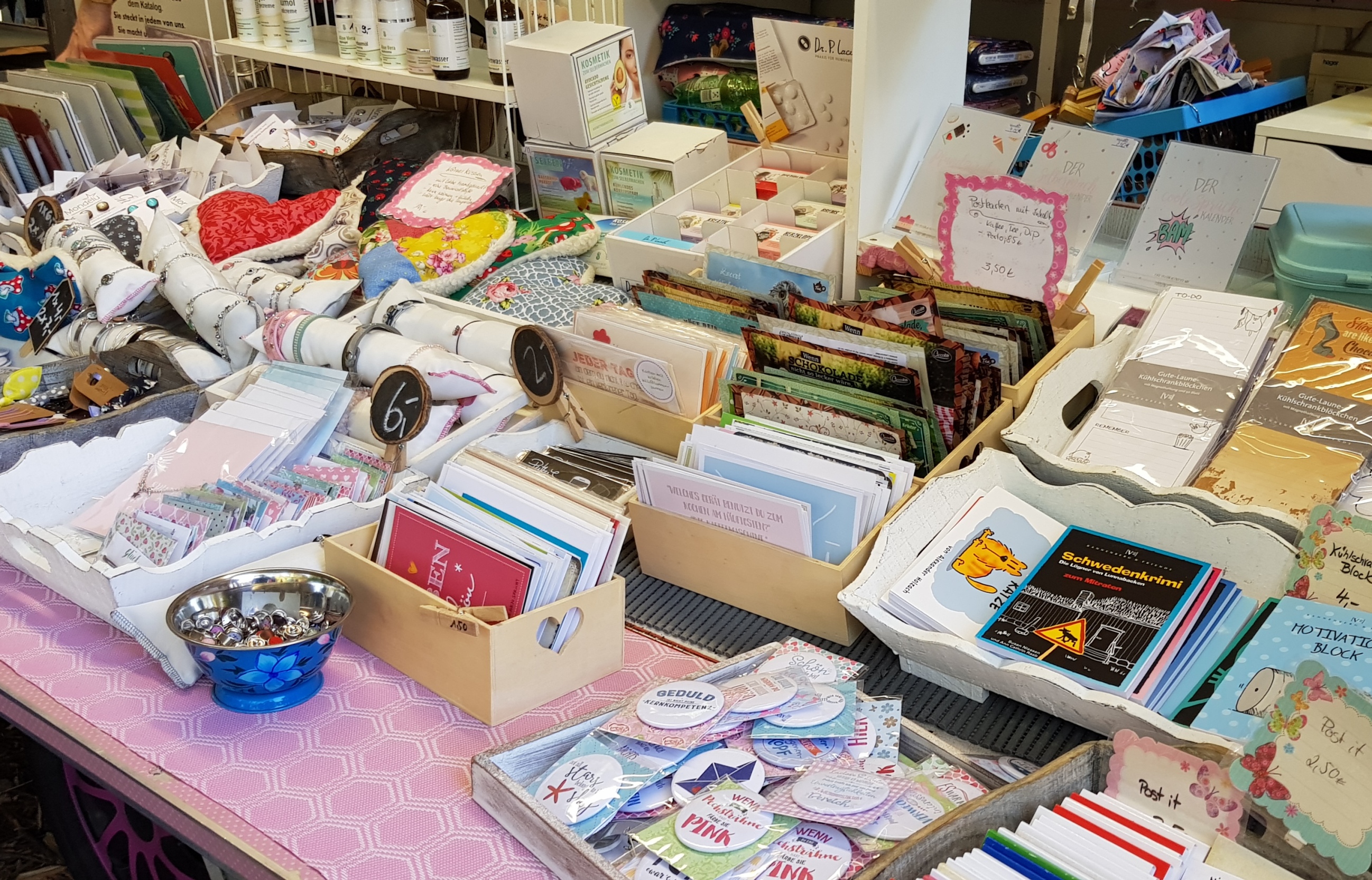 Handgemachtes beim Kunsthandwerkermarkt
