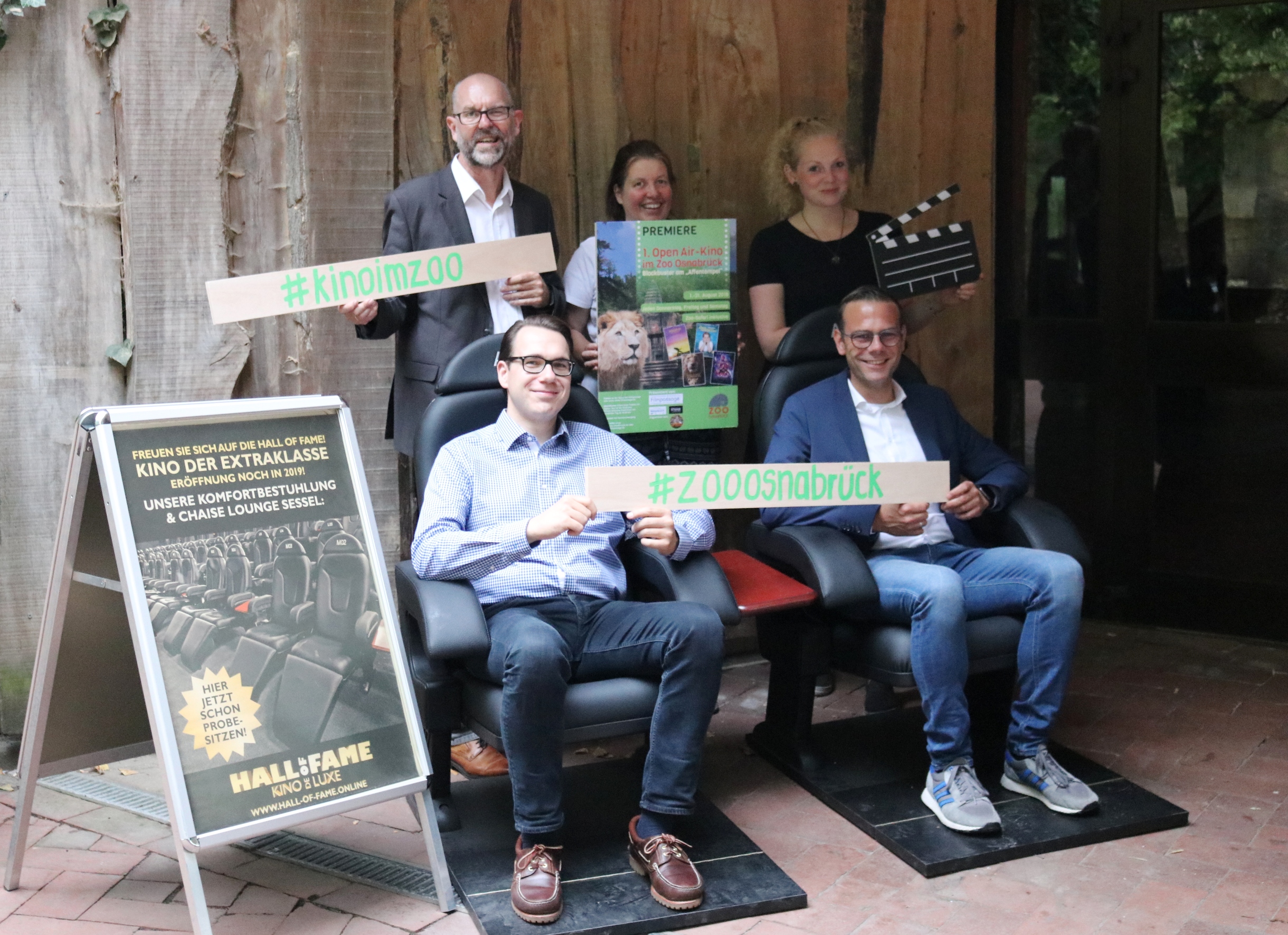 Open Air-Kino im Zoo