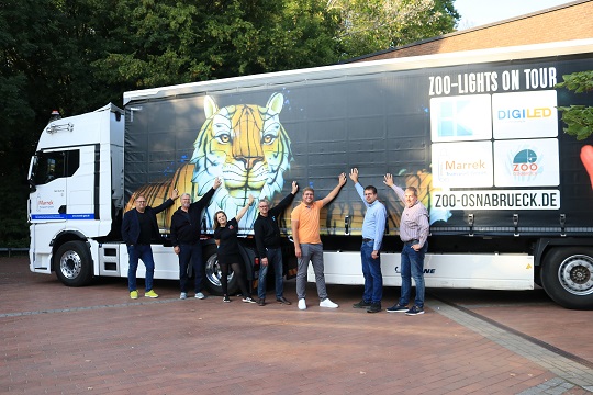 Zoo-Lights LKW